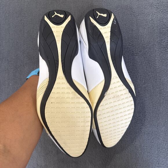 WOMEN'S Puma Speed Princess White Leather Sportlifestyle Sneakers US 8 - Picture 8 of 9